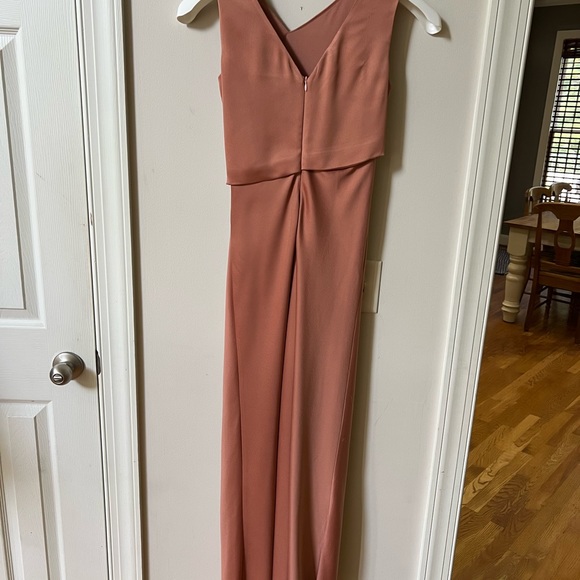 BHLDN Mother of the Bride Dress size 0. Terra-cotta color. - Picture 3 of 9